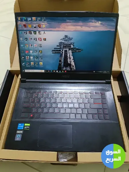 لابتوب MSI gamng جديد للبيع ، والوصل موجود لابتوب MSI gamng جديد للبيع ، والوصل موجود