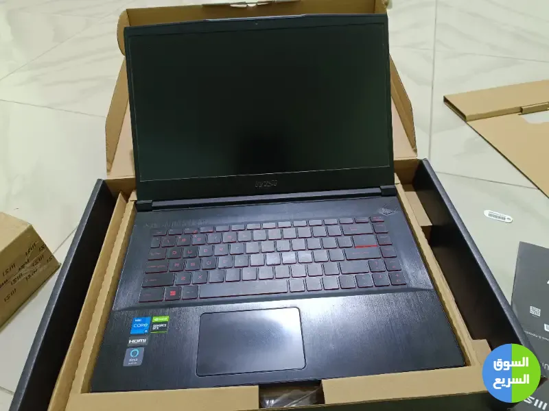 لابتوب MSI gamng جديد للبيع ، والوصل موجود لابتوب MSI gamng جديد للبيع ، والوصل موجود