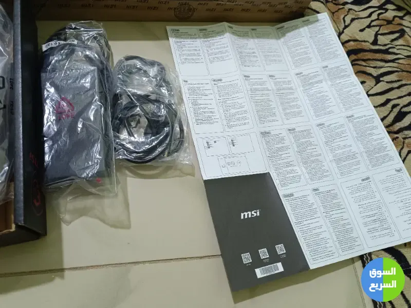 لابتوب MSI gamng جديد للبيع ، والوصل موجود لابتوب MSI gamng جديد للبيع ، والوصل موجود